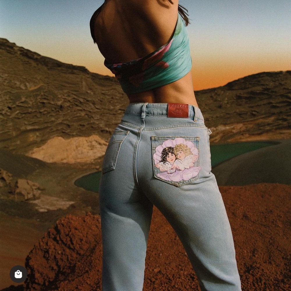 FINAL PRICE. NWT Fiorucci Venus Angel Tara Jean
